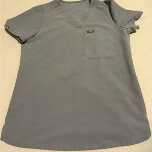 FIGS Women’s XS Cement Catarina Scrub Top